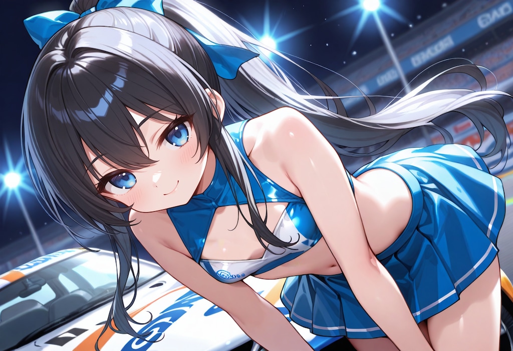 お嬢様＆メイドさんのレースクイーン祭