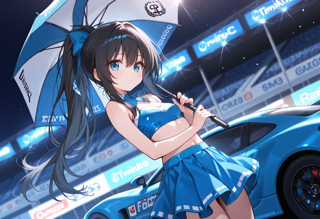 お嬢様＆メイドさんのレースクイーン祭