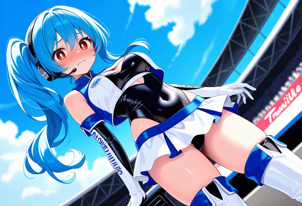 お嬢様＆メイドさんのレースクイーン祭