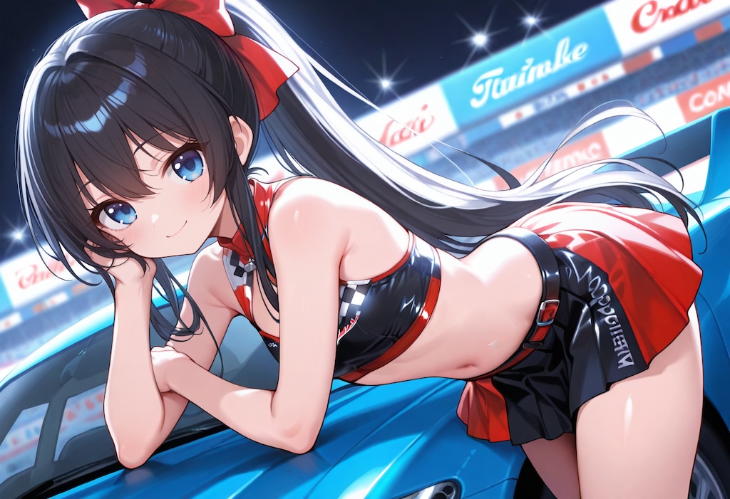 お嬢様＆メイドさんのレースクイーン祭