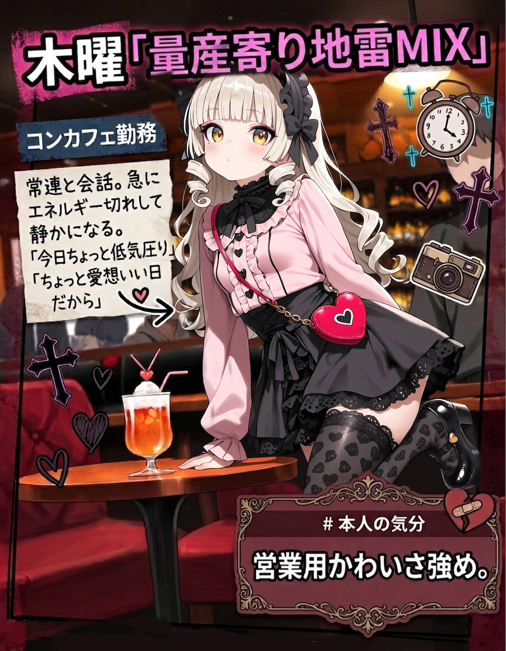 設定を考えてもらった