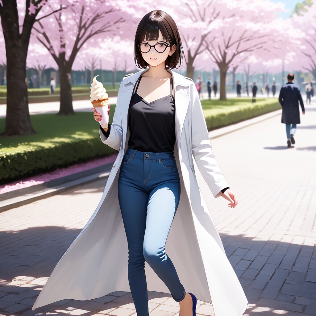 コートなのか白衣なのか微妙なところ（笑）