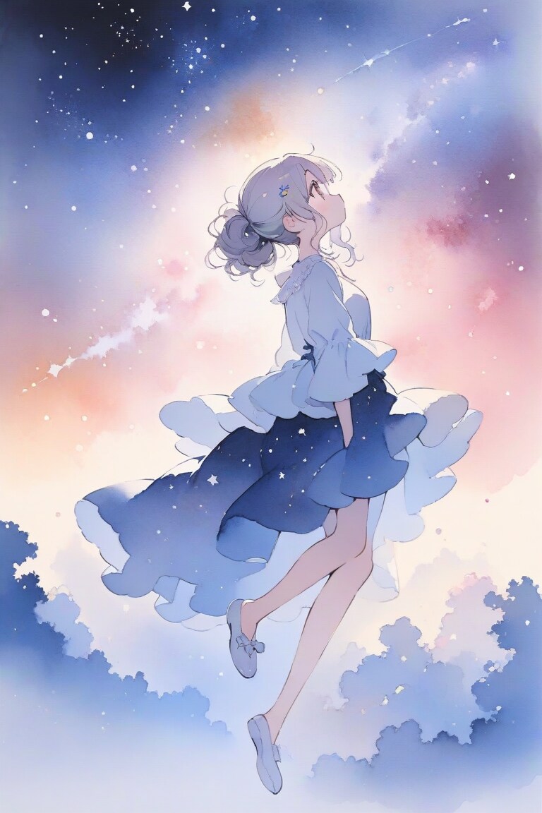 星の海を渡って | の人気AIイラスト・グラビア