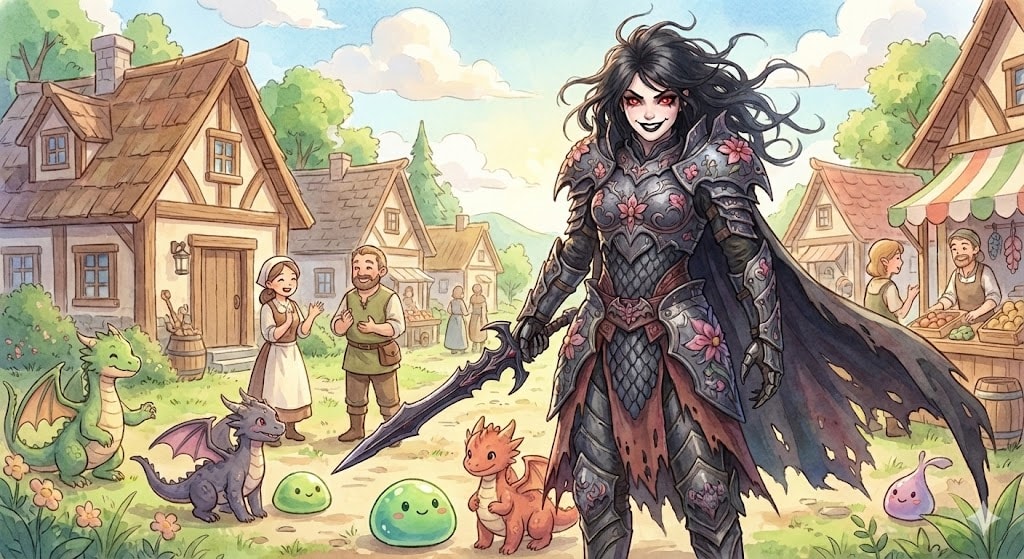 世界観違うお姉さん