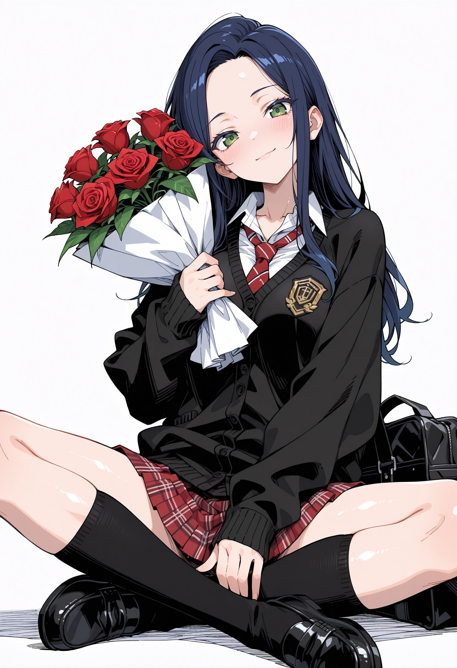 花束でこJK