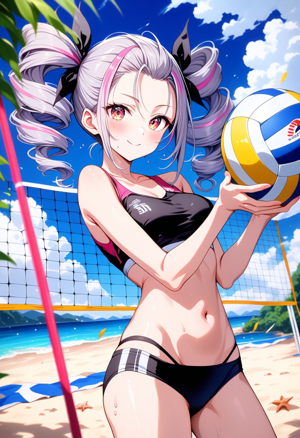 ビーチバレー うちの子