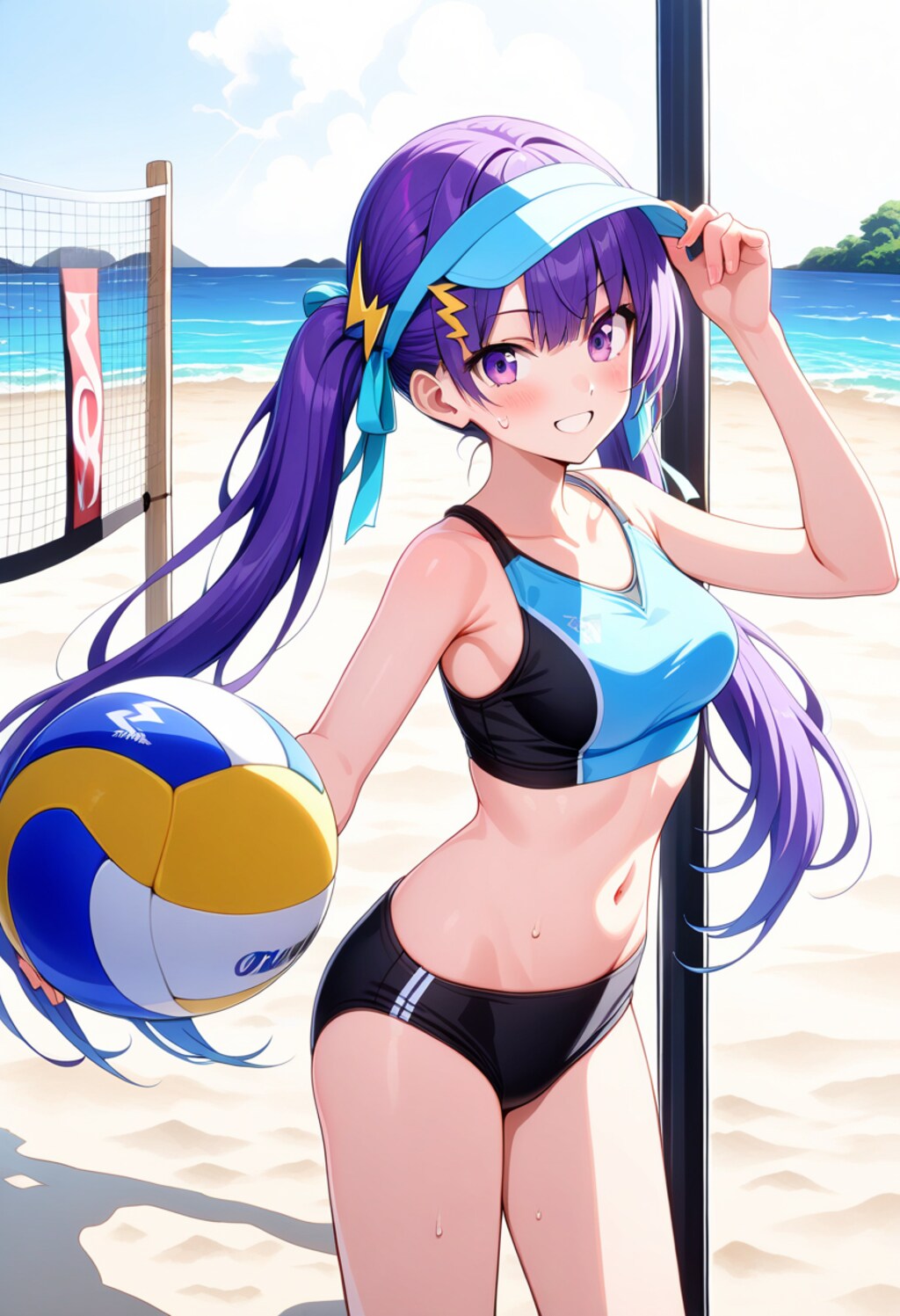 ビーチバレー うちの子