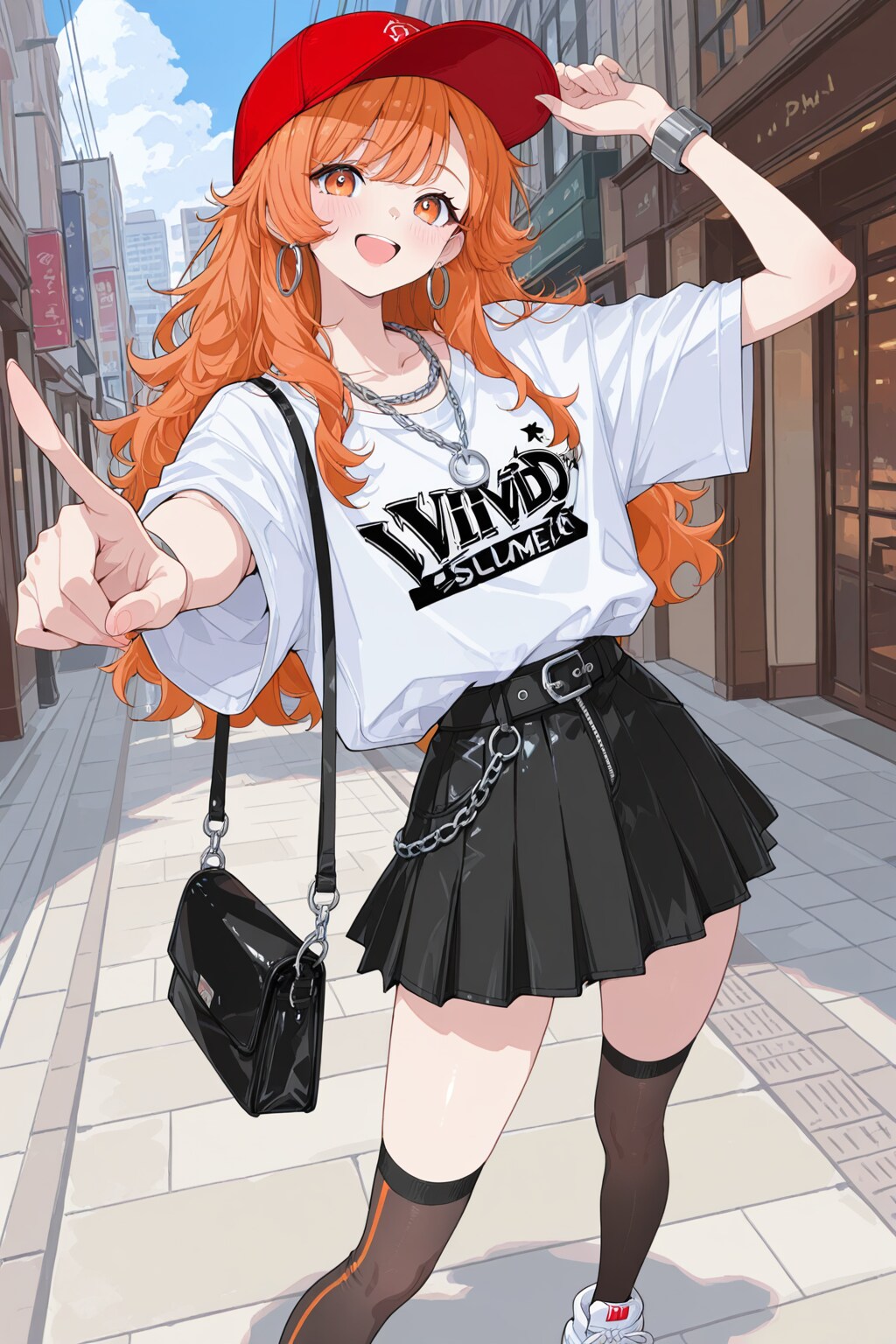 オーバーサイズTシャツ | の人気AIイラスト・グラビア