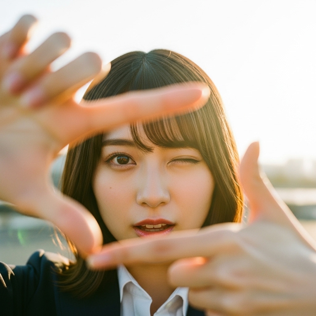 世界を切り取り手中に収める | の人気AIイラスト・グラビア