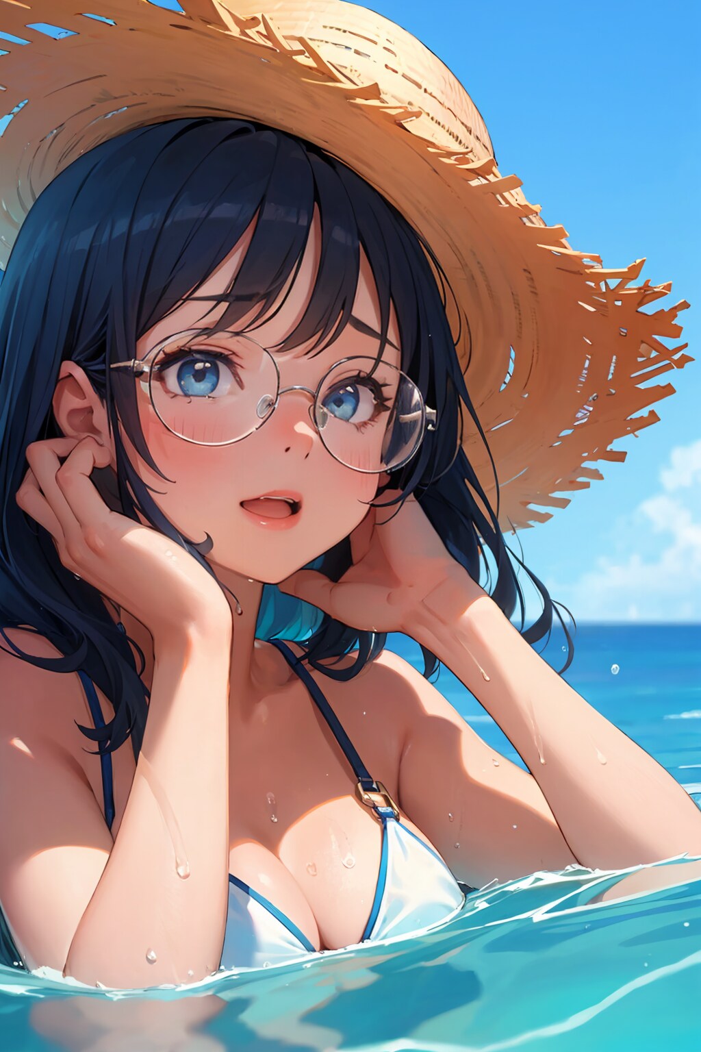 海の眼鏡（女神）