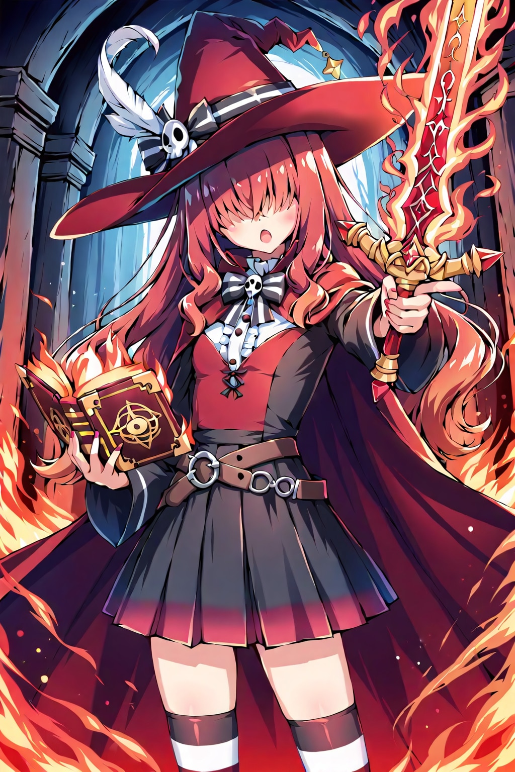 赤の魔法剣士