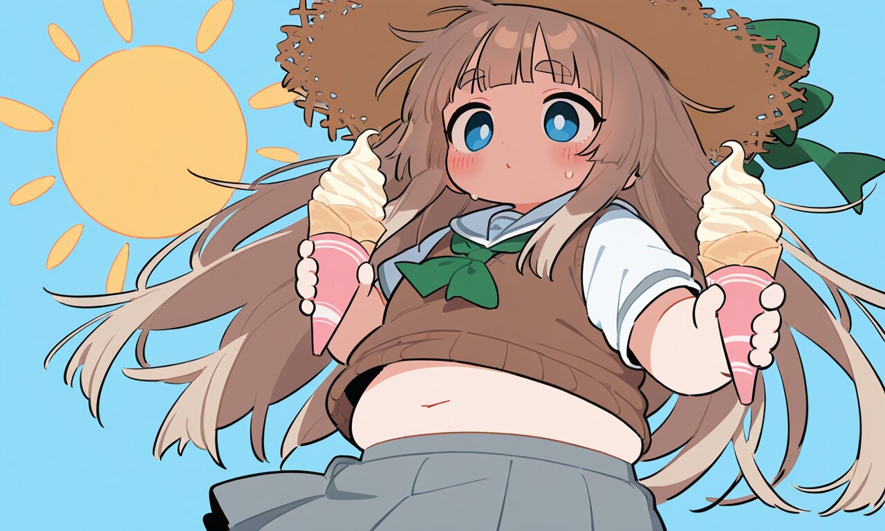 ぽっちゃり娘ちゃん | の人気AIイラスト・グラビア