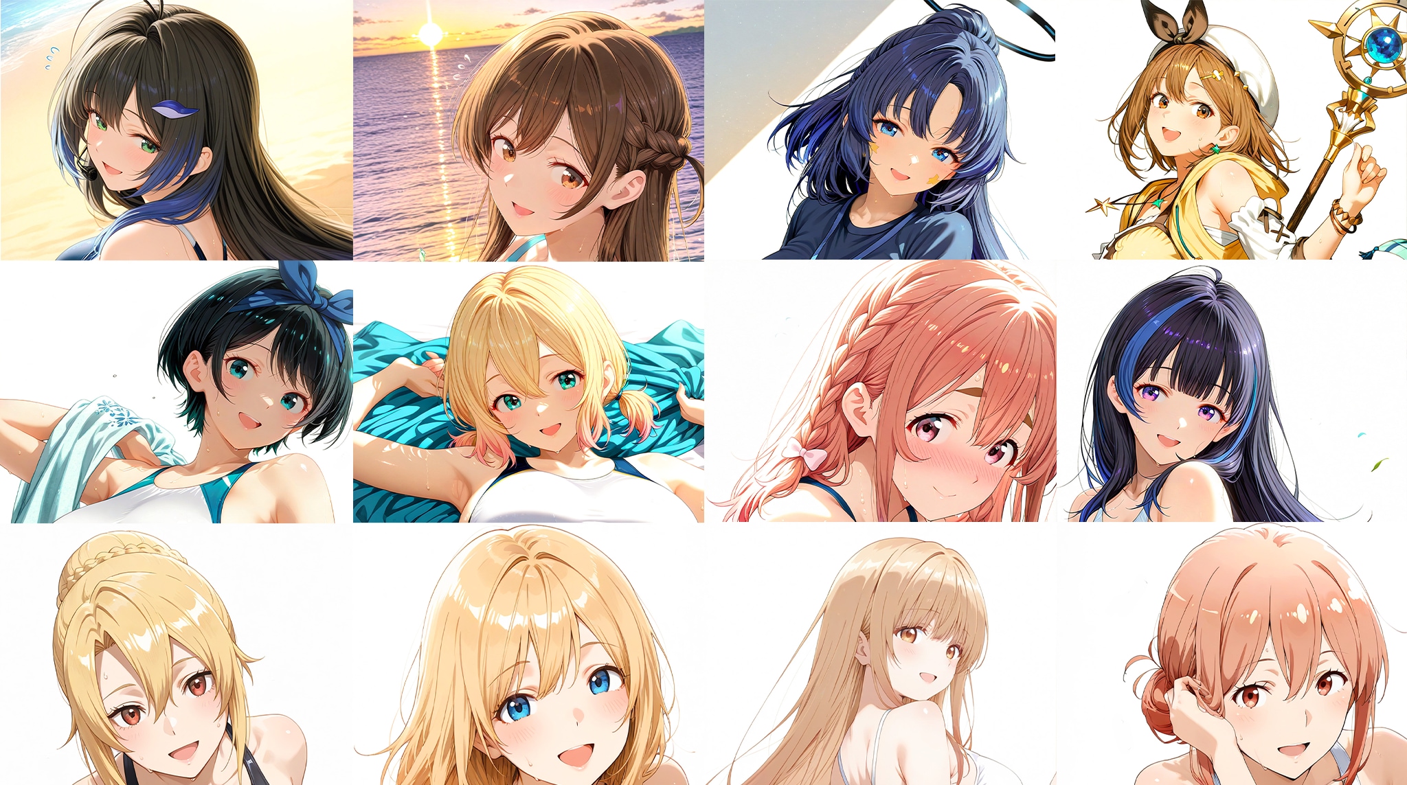 有料公開イラストサンプル(1～11まで)