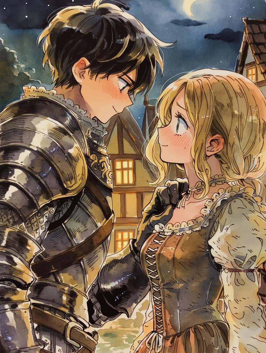 騎士と村娘186 | の人気AIイラスト・グラビア