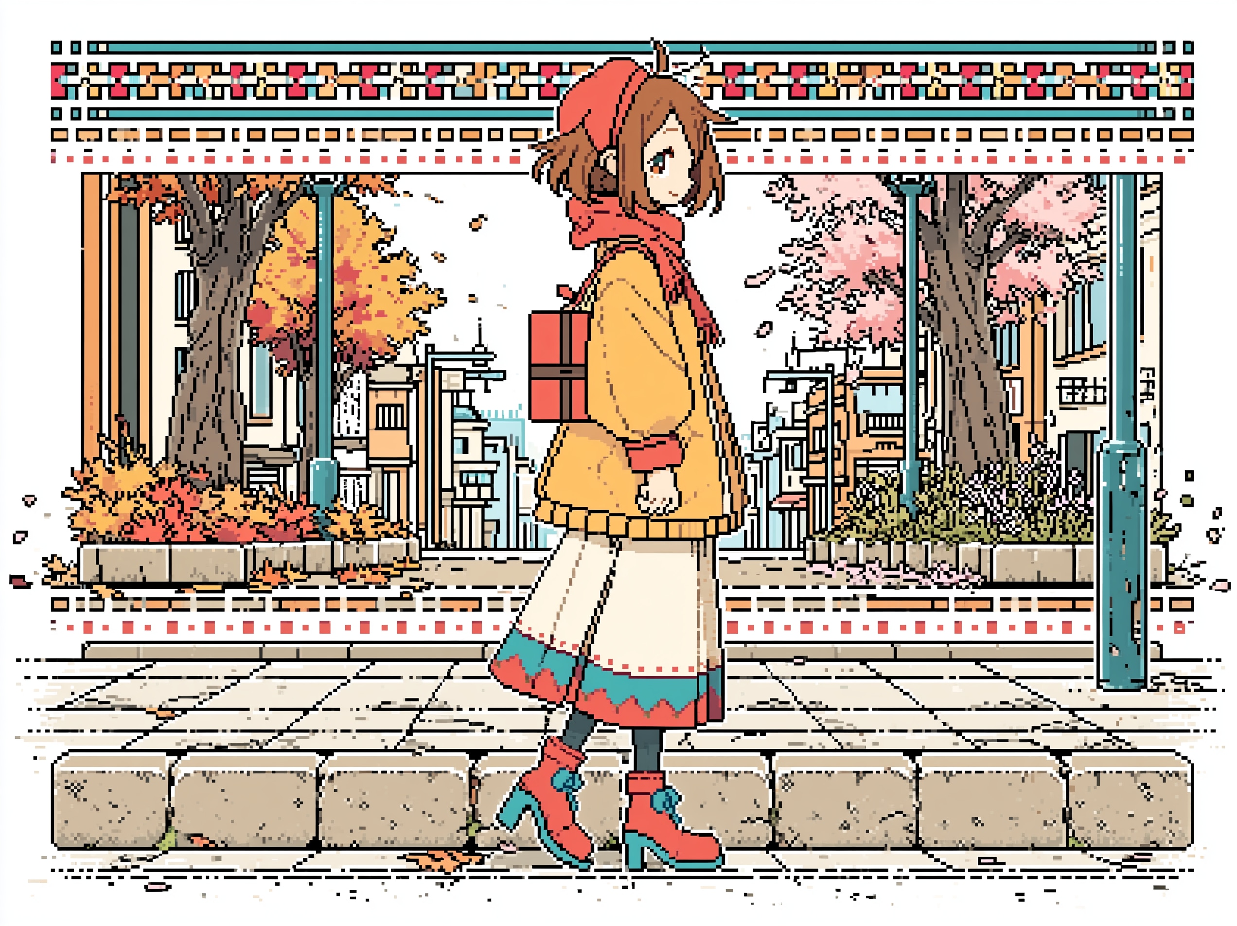 季節の狭間 | の人気AIイラスト・グラビア