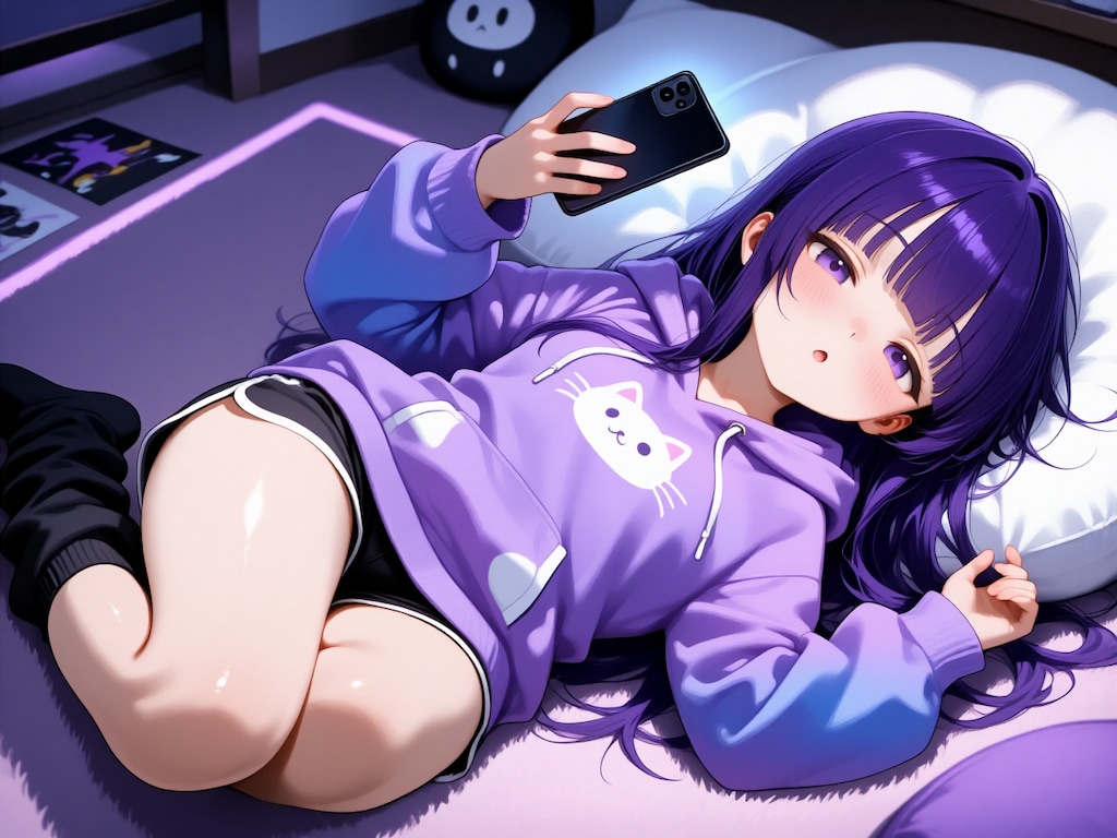 DGs土曜日　引きこもり病みカワ紫ロリ