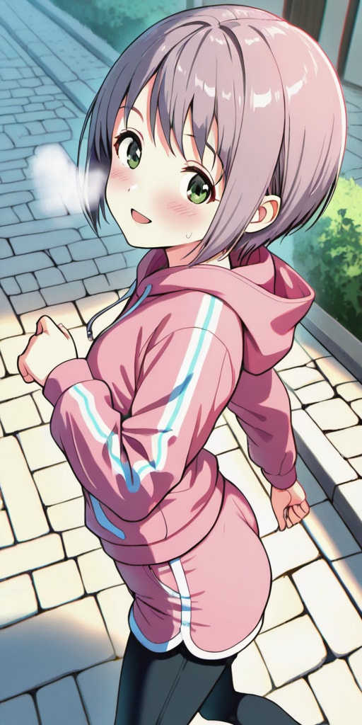 【乙倉悠貴】一緒に早朝ランニング | の人気AIイラスト・グラビア