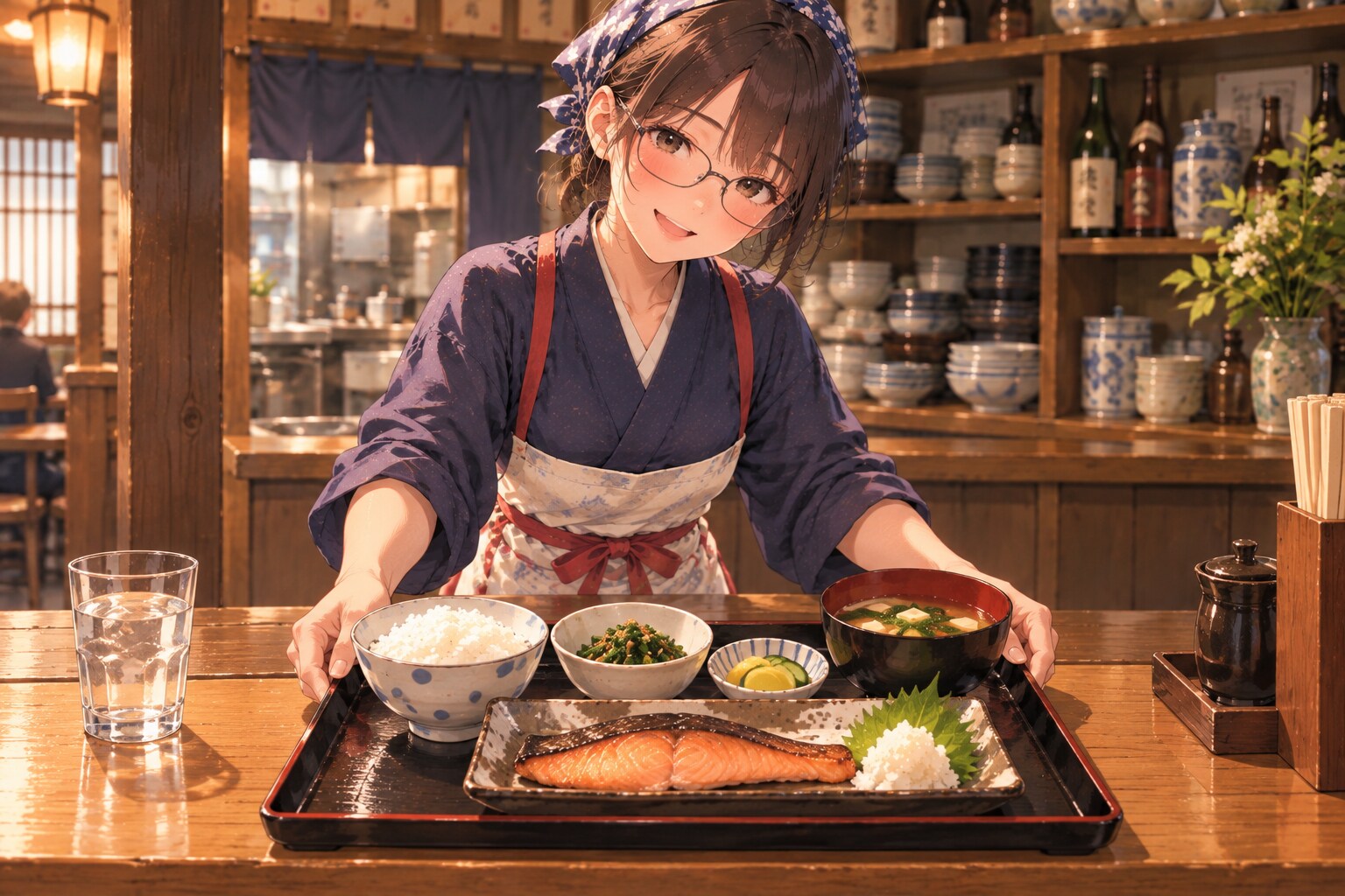 いつものお店で | の人気AIイラスト・グラビア