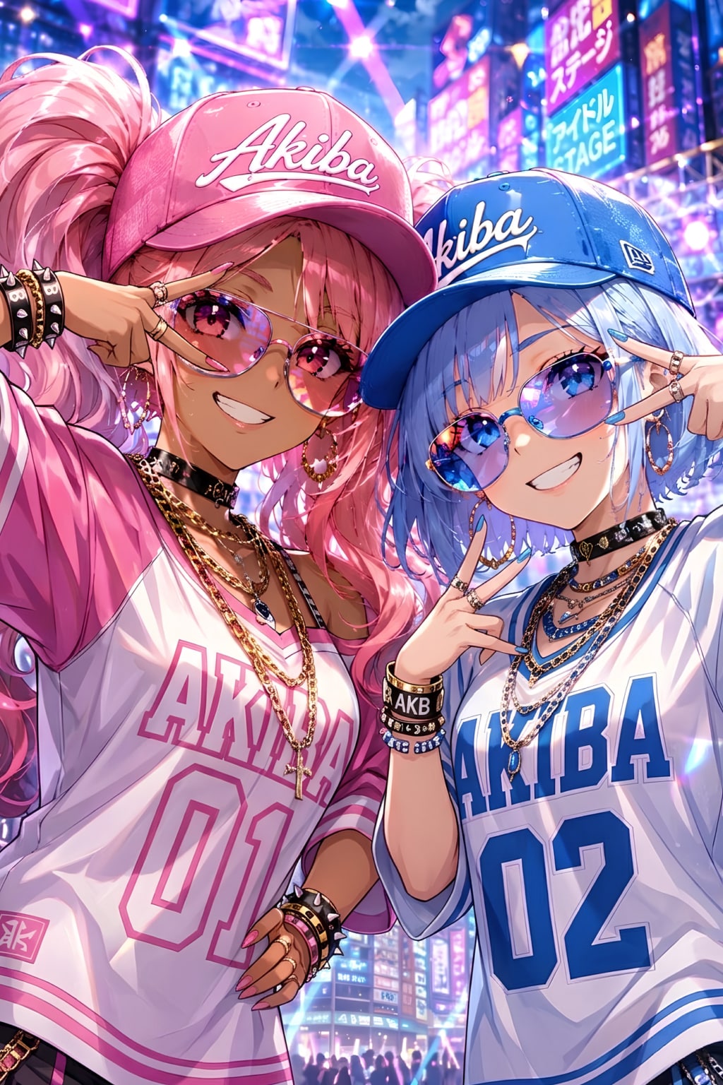 Neon Akiba Duo