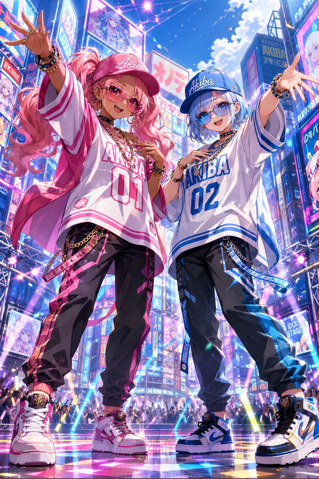 Neon Akiba Duo