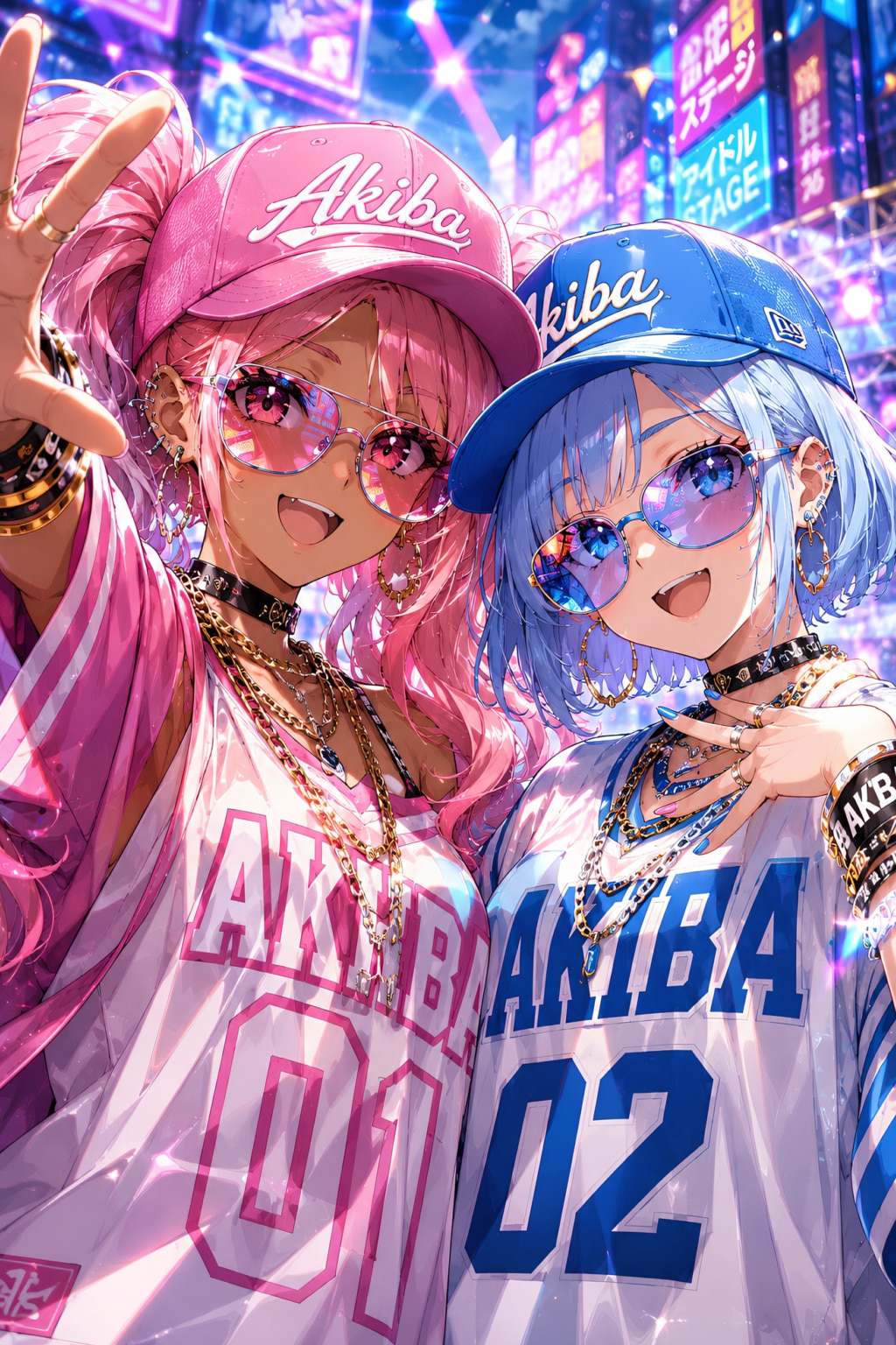 Neon Akiba Duo