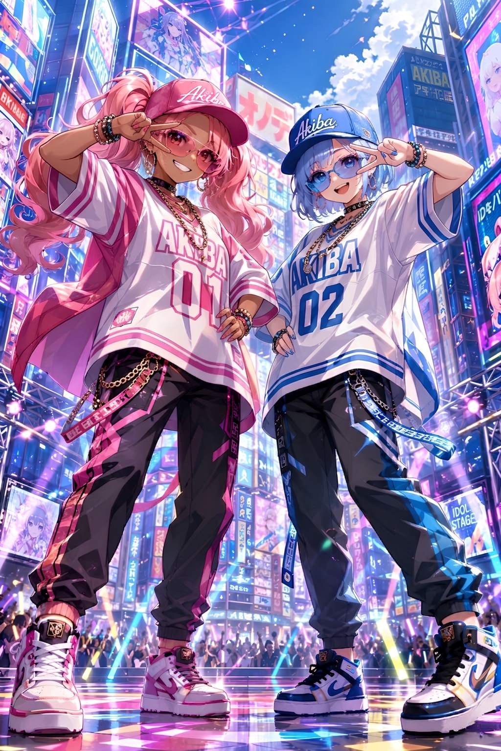 Neon Akiba Duo