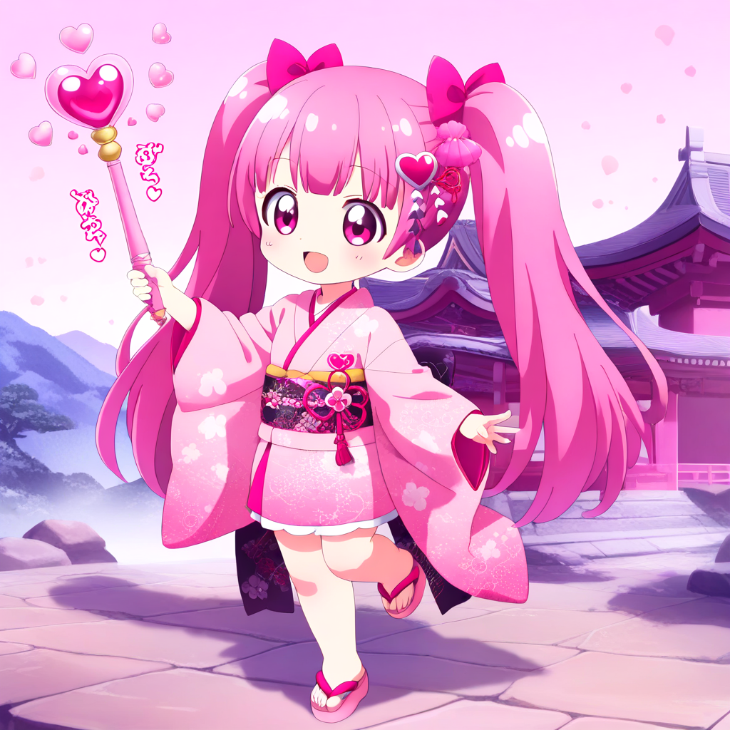 江戸にも居た魔法少女 | の人気AIイラスト・グラビア