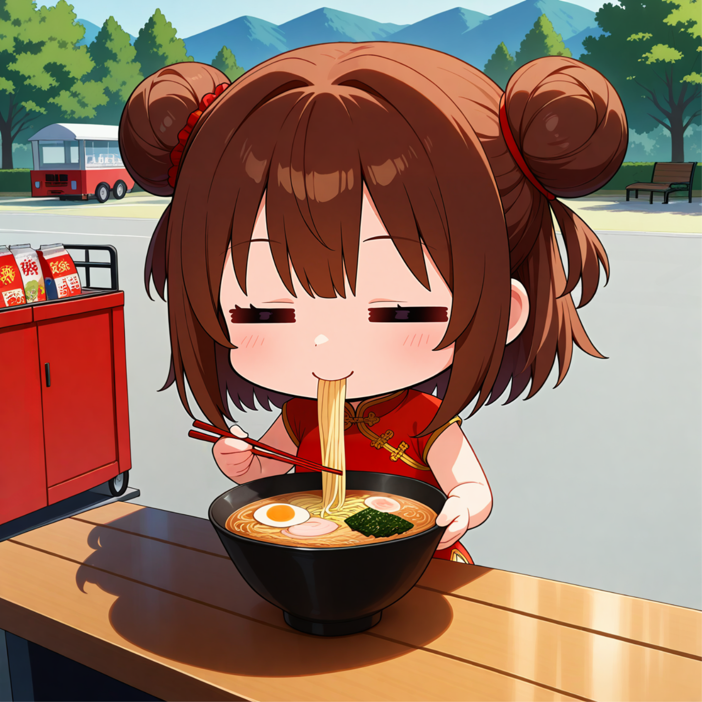 創業以来秘伝のスープアルヨ！ | の人気AIイラスト・グラビア