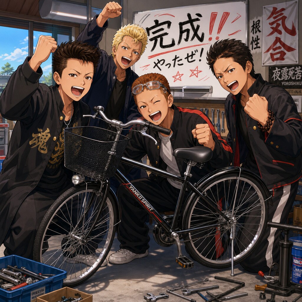 チャリ出来た！！