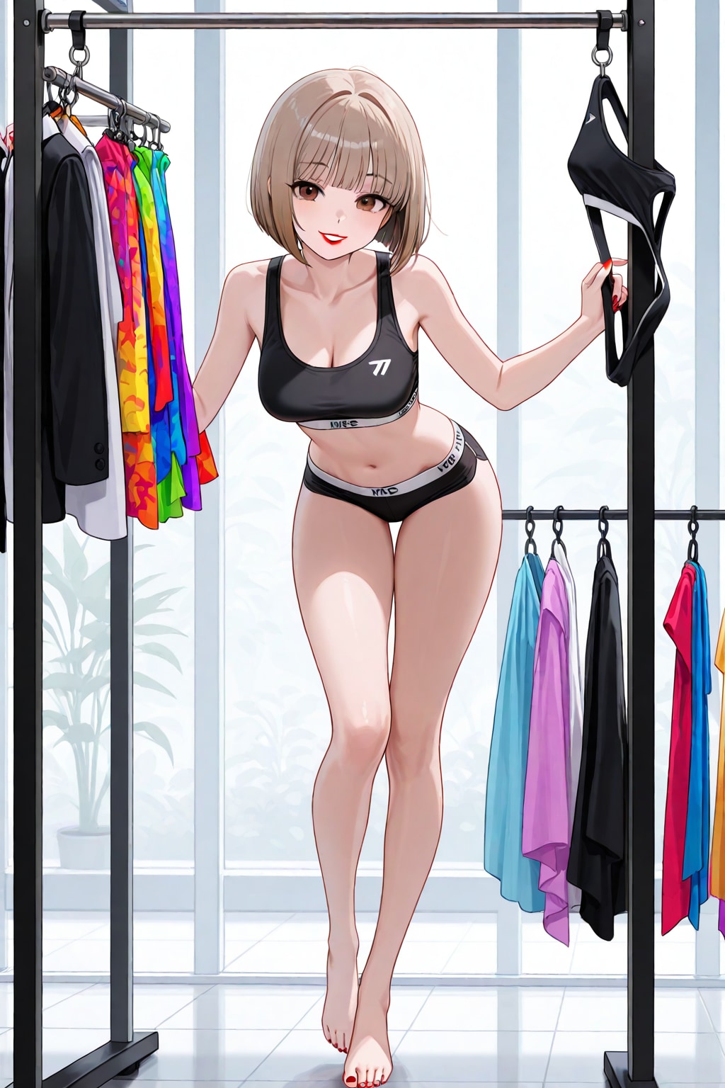 アイドルのルックブック撮影 | の人気AIイラスト・グラビア