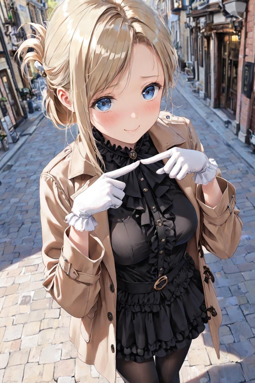 ノアさんにフリフリを