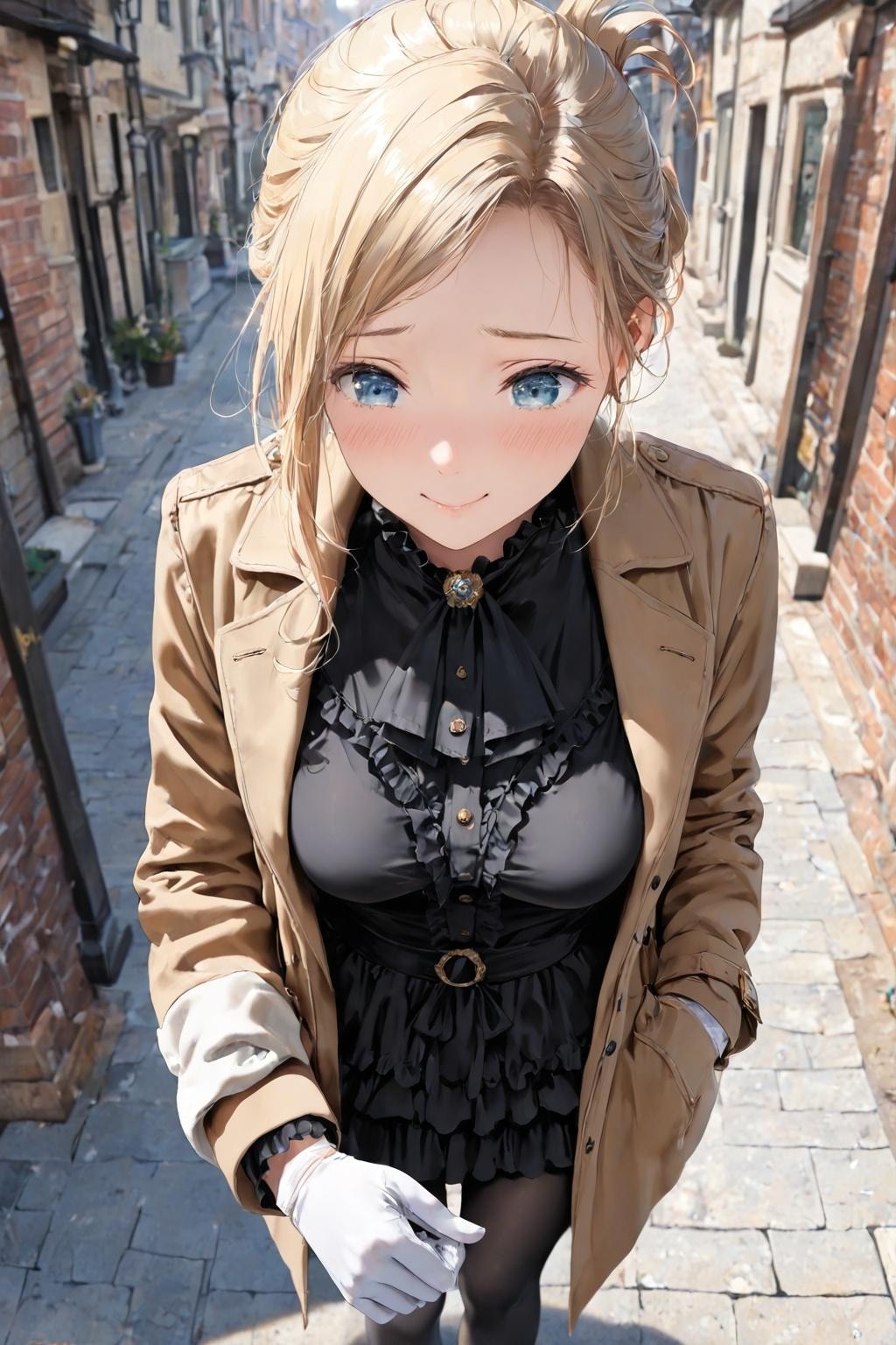 ノアさんにフリフリを