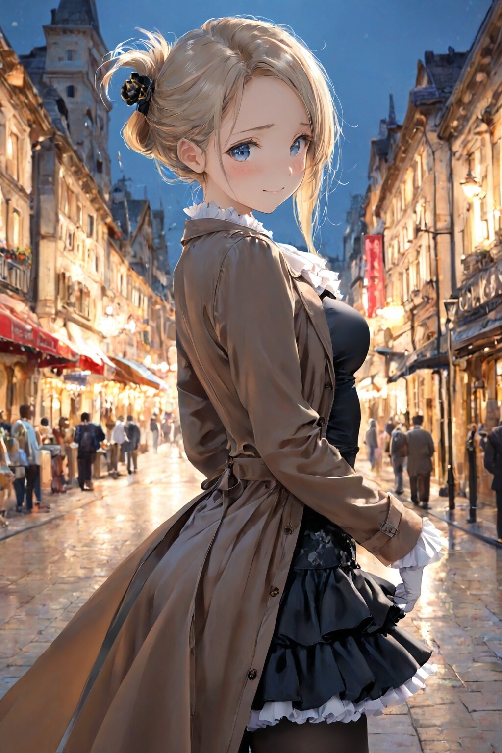 ノアさんにフリフリを
