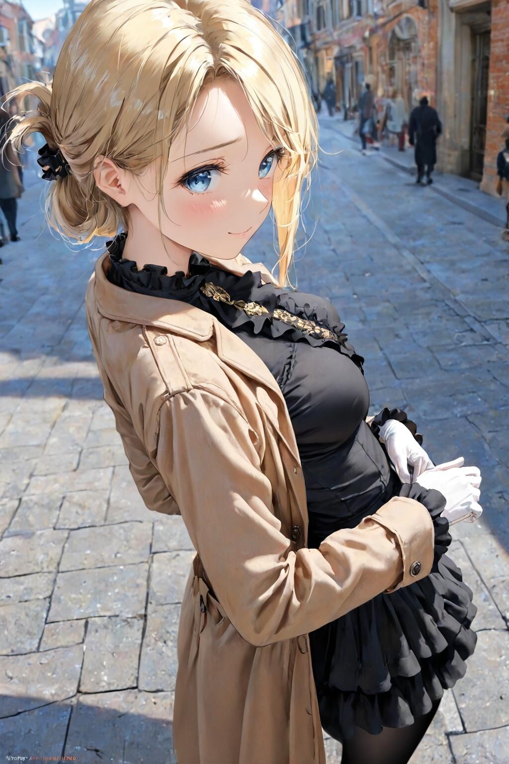 ノアさんにフリフリを