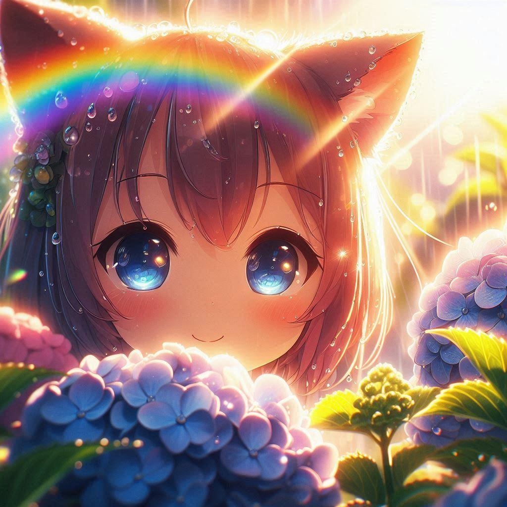 梅雨の中休み。