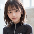 ウェットスーツを着ている女性 2 7枚目