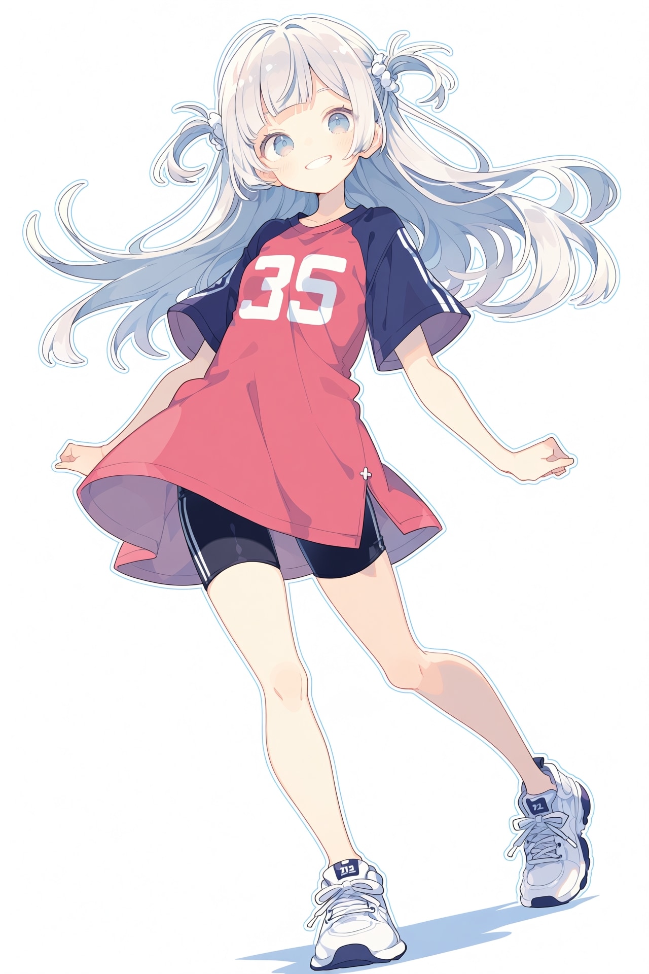 オーバーサイズのTシャツ