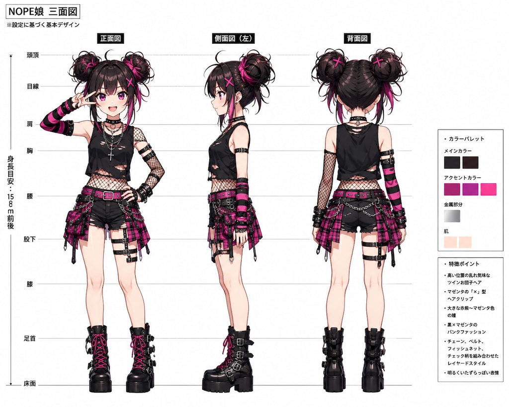 NOPE娘ちゃんのキービジュ他