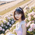 薔薇園と美女 2枚目