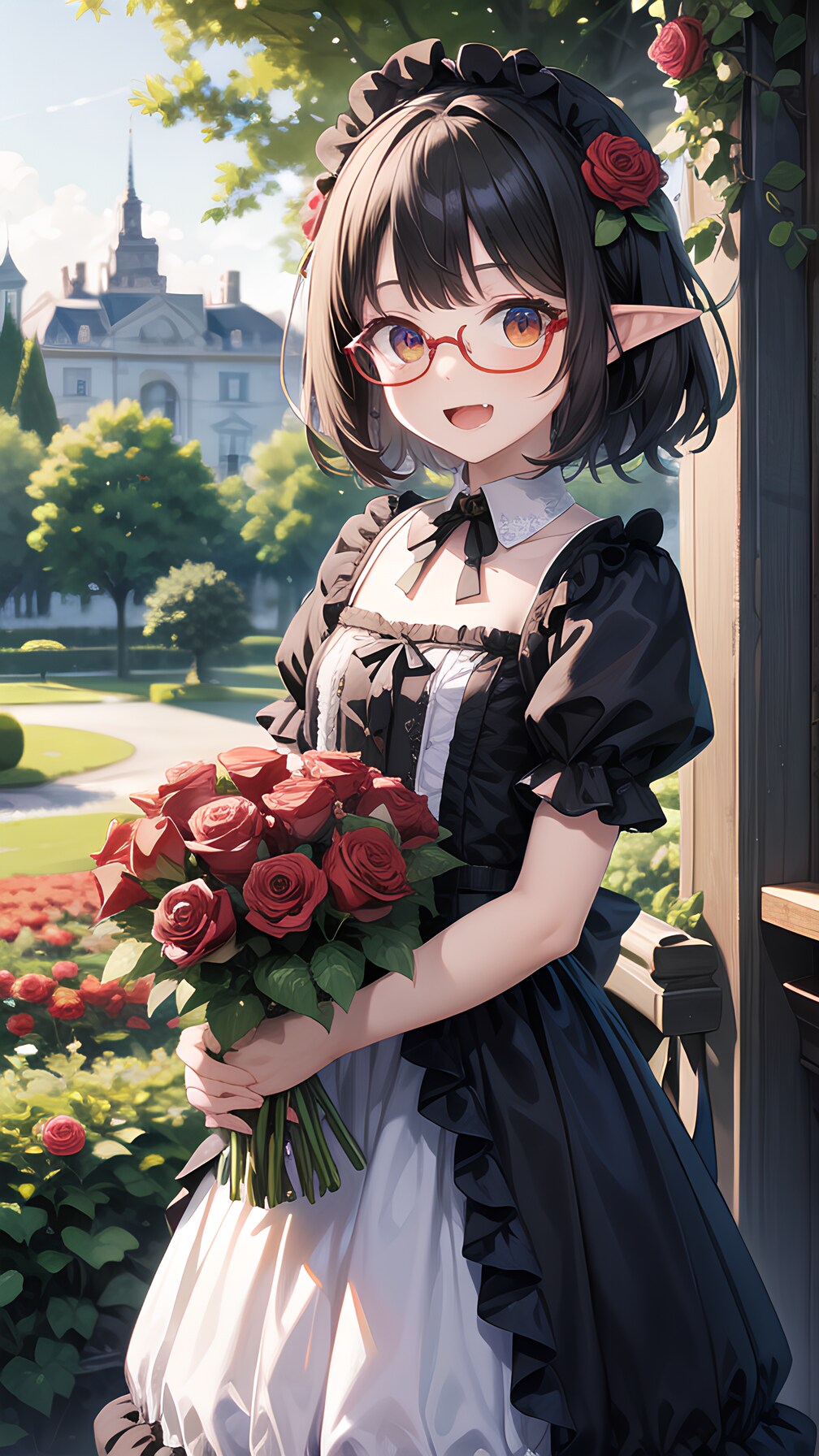薔薇園のイズミちゃん