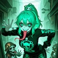 緑髪ちゃん 2枚目