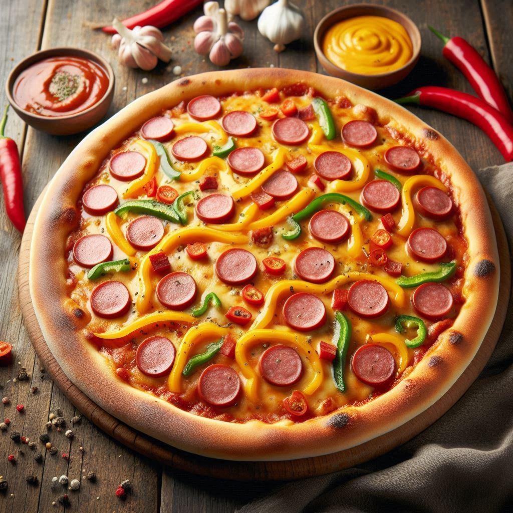 ウインナーピザ