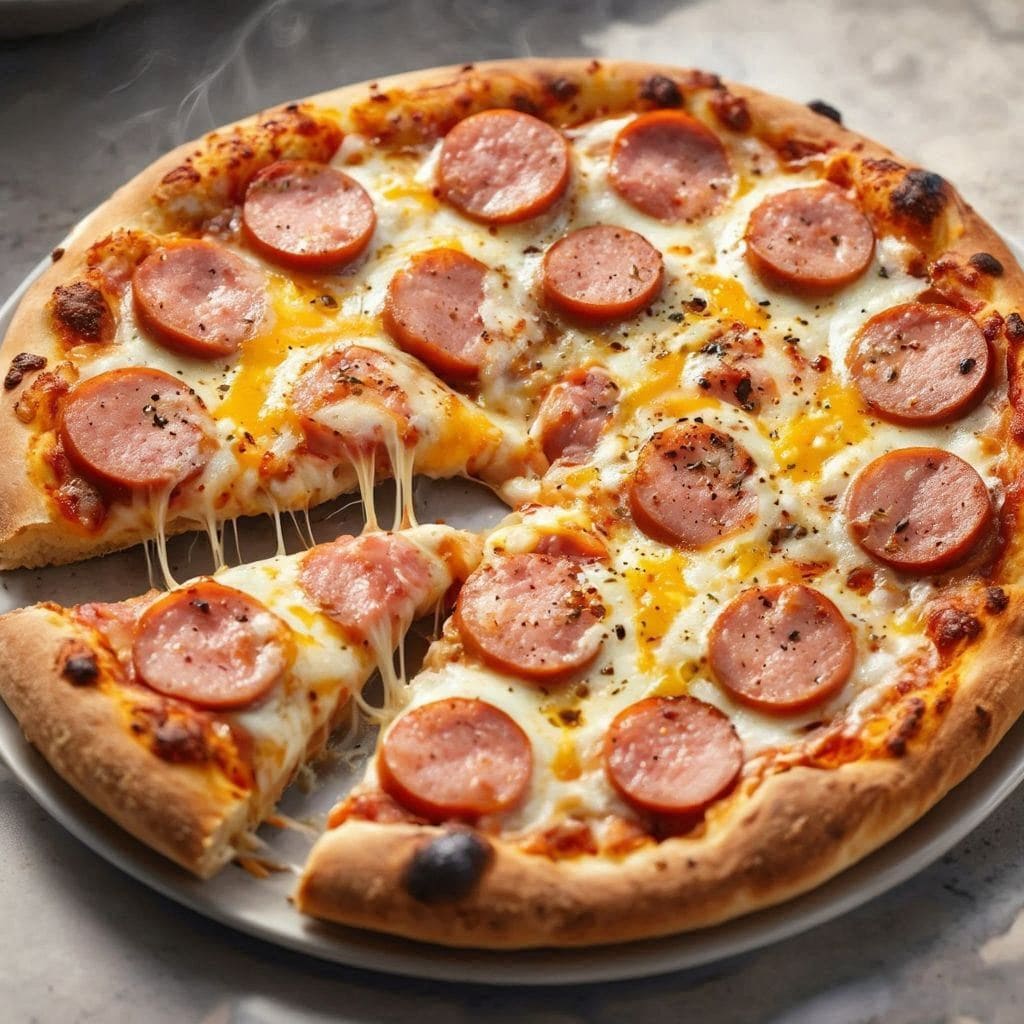 ウインナーピザ