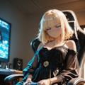 ゲーミングお嬢様 5枚目