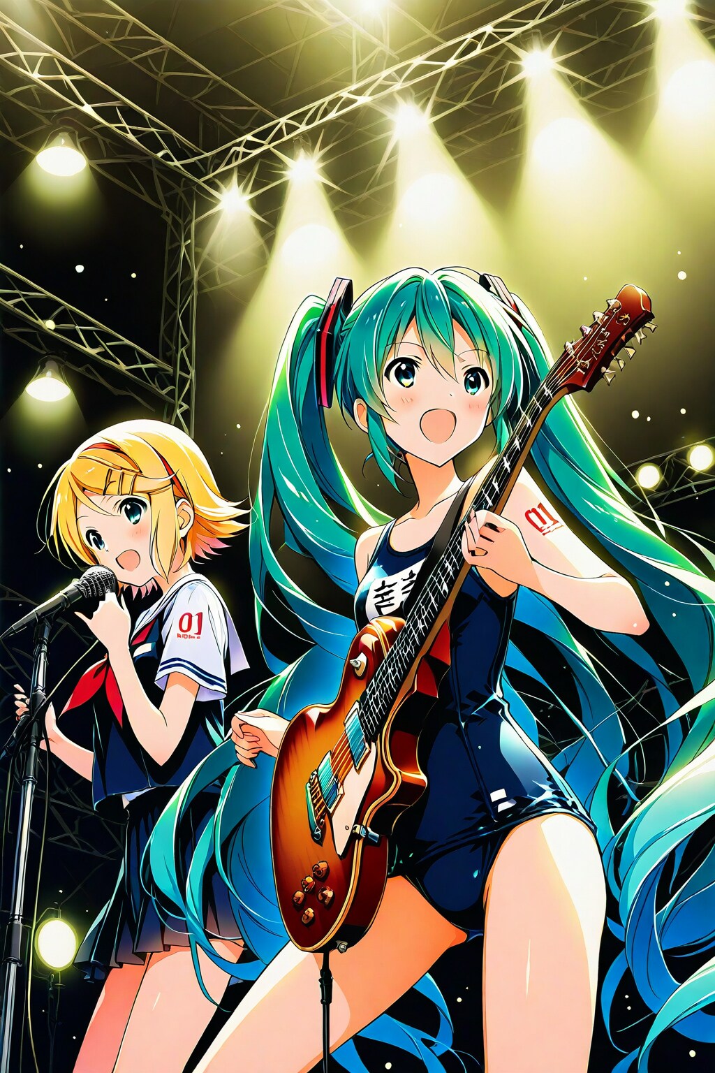 スク水オブロック！3