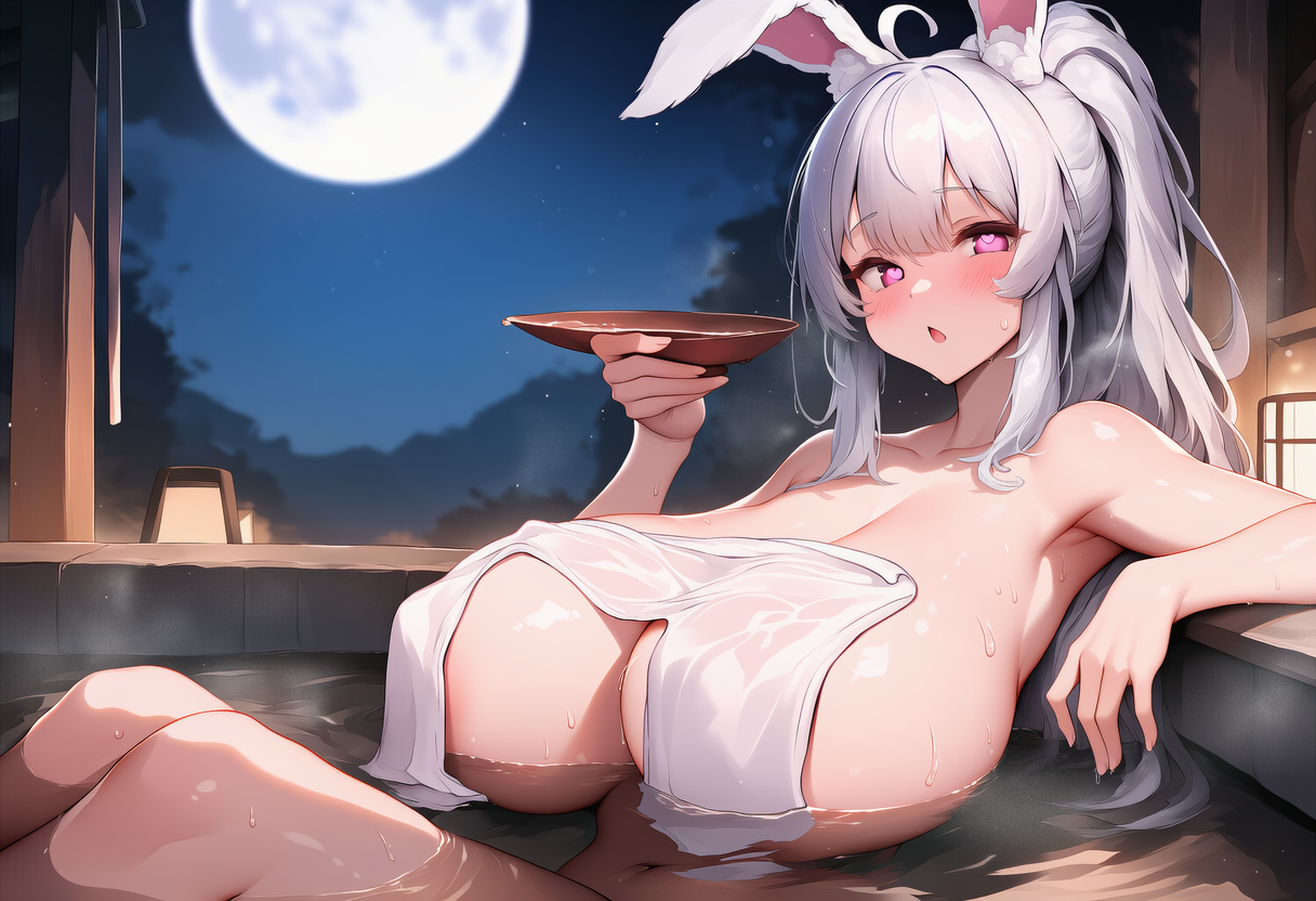 【4.5full】温泉うさちゃん