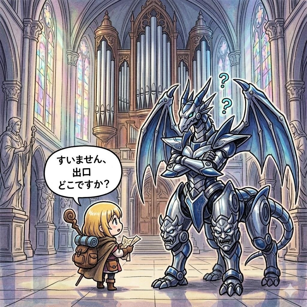 道にまよいました