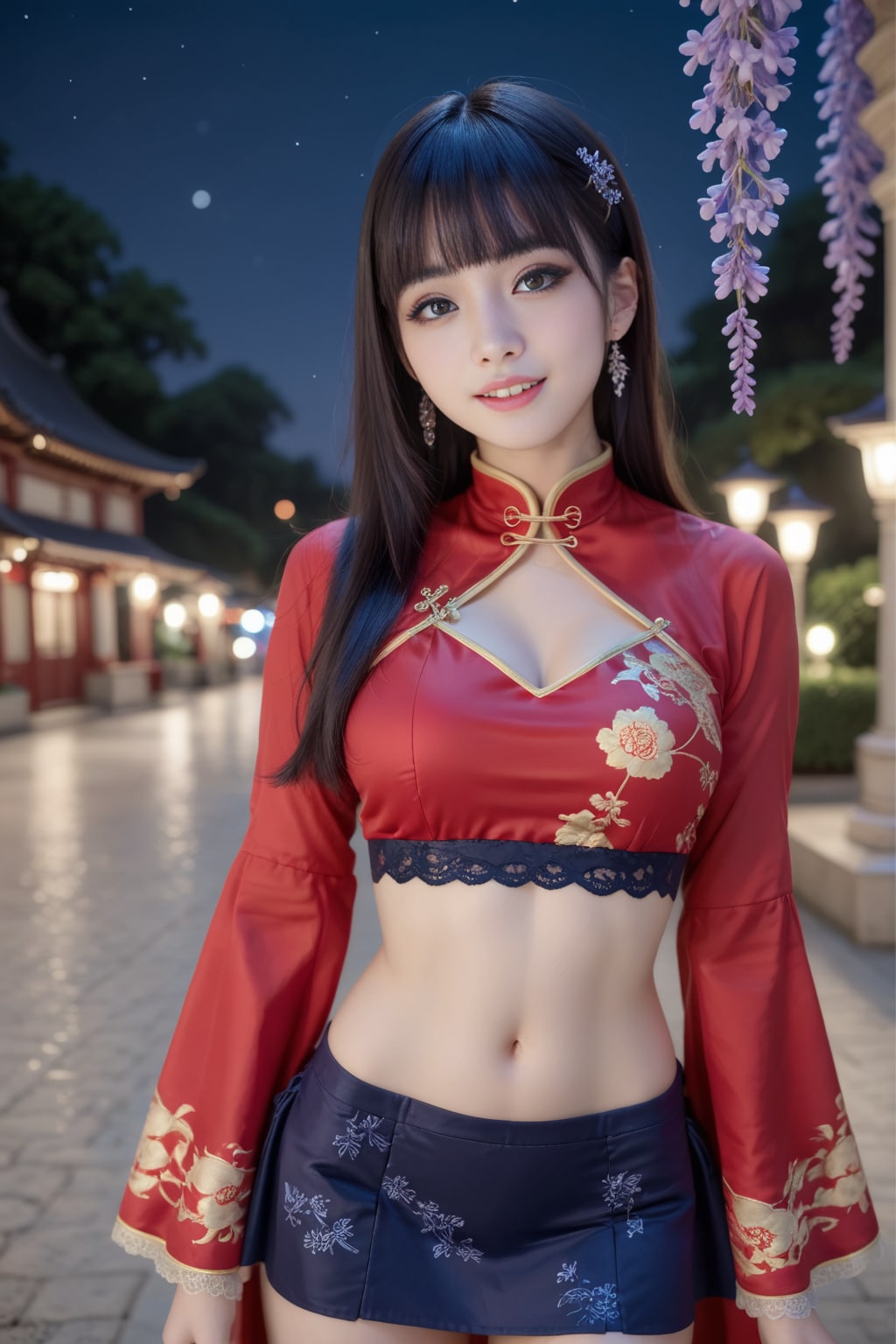 チャイナドレスの美女