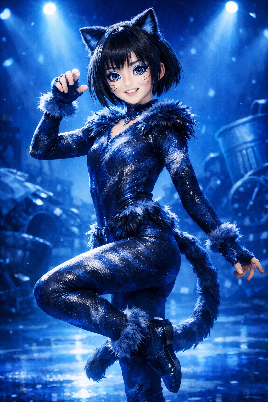 ミュージカルの女の子