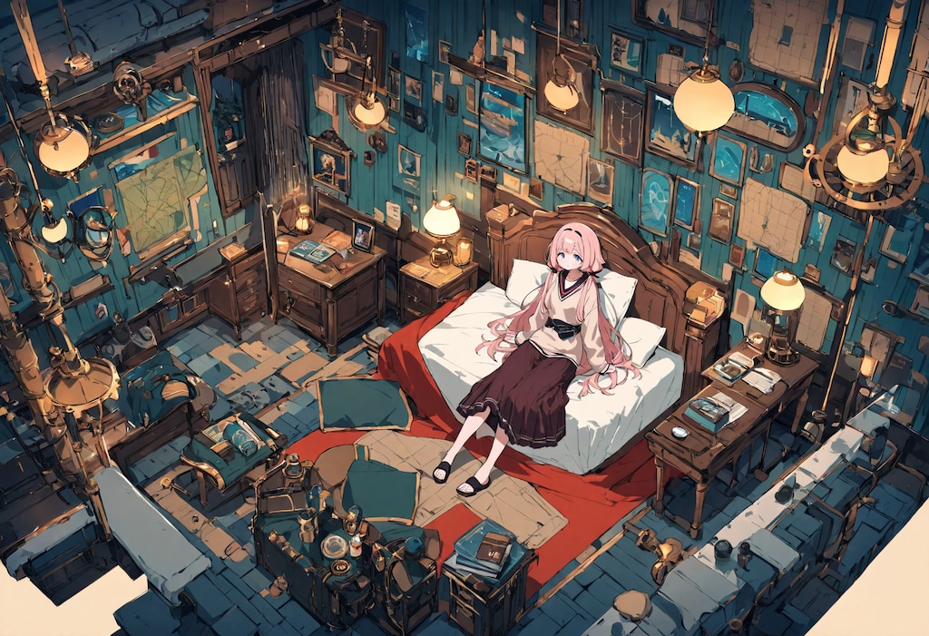 スチームパンク部屋 - 周防サンゴ / にじさんじ